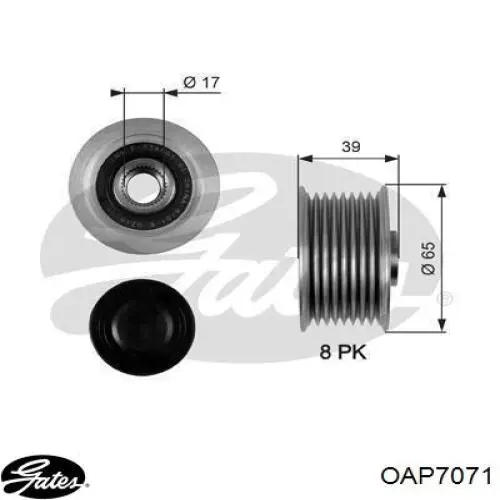 Купити ZN5527 ZEN Шків генератора