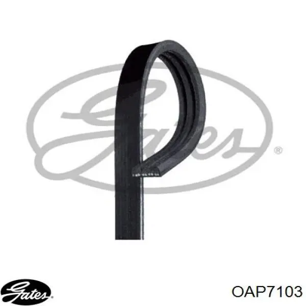 OAP7103 Gates Обгонна муфта генератора