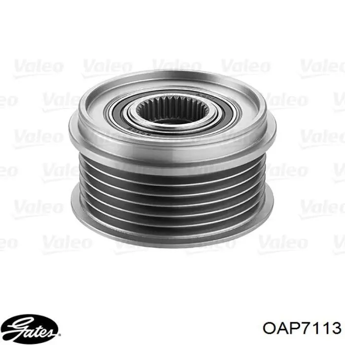 Купити OAP7113 Gates Шків генератора