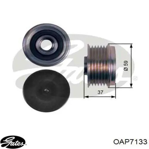 Інерційний шків ZEN ZN5406 ціна, від 32.98 USD