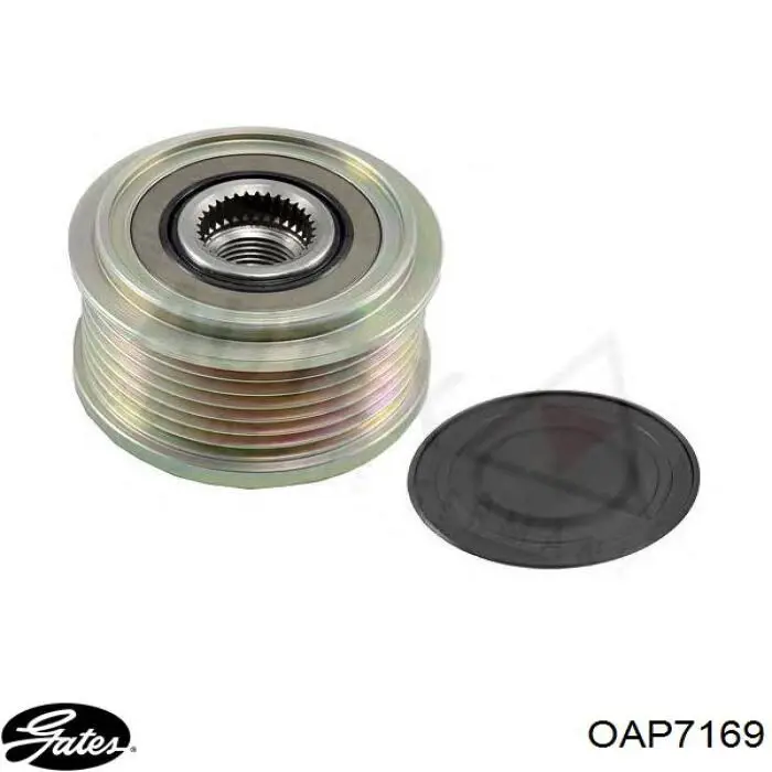 Інерційний шків Gates OAP7169 ціна, від 38.37 USD