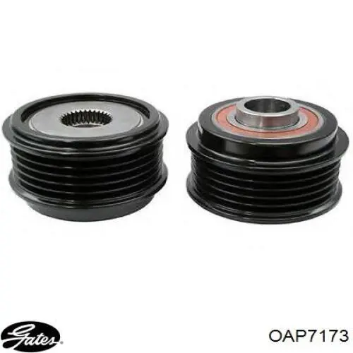 Інерційний шків Gates OAP7173 ціна, від 91.62 USD