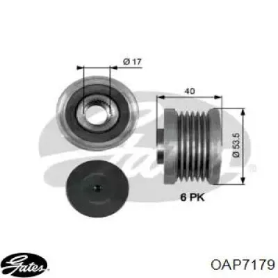 Шків генератора ZN5582 ZEN