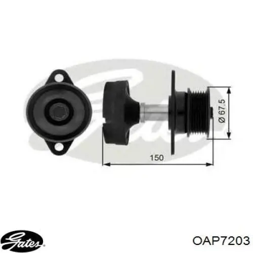 Купити ZN5601 ZEN Шків генератора