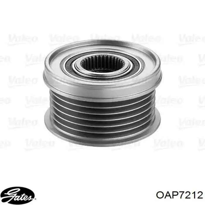 Купити OAP7212 Gates Шків генератора