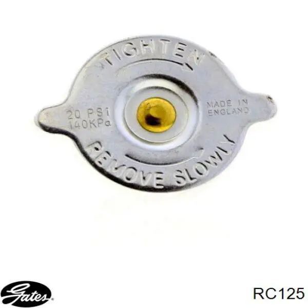 Купити RC125 Gates Кришка радіатора