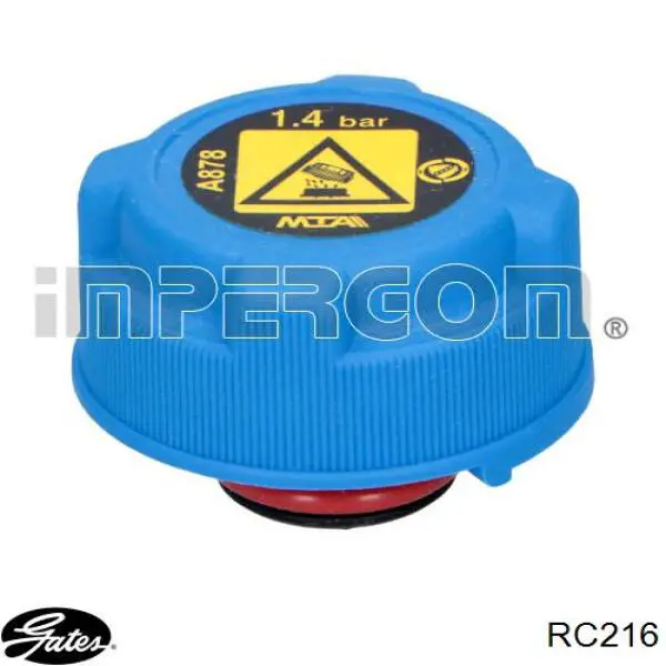 Кришка / пробка розширювального бачка Autotechteile 5110102 ціна, від 2.53 USD