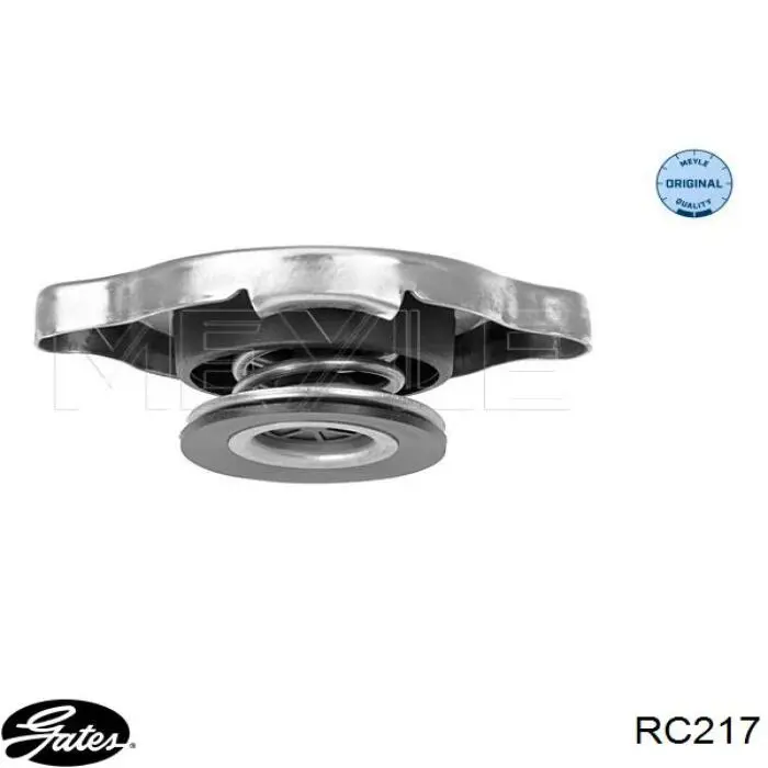 Кришка бачка радіатора Gates RC217 ціна, від 4.97 USD