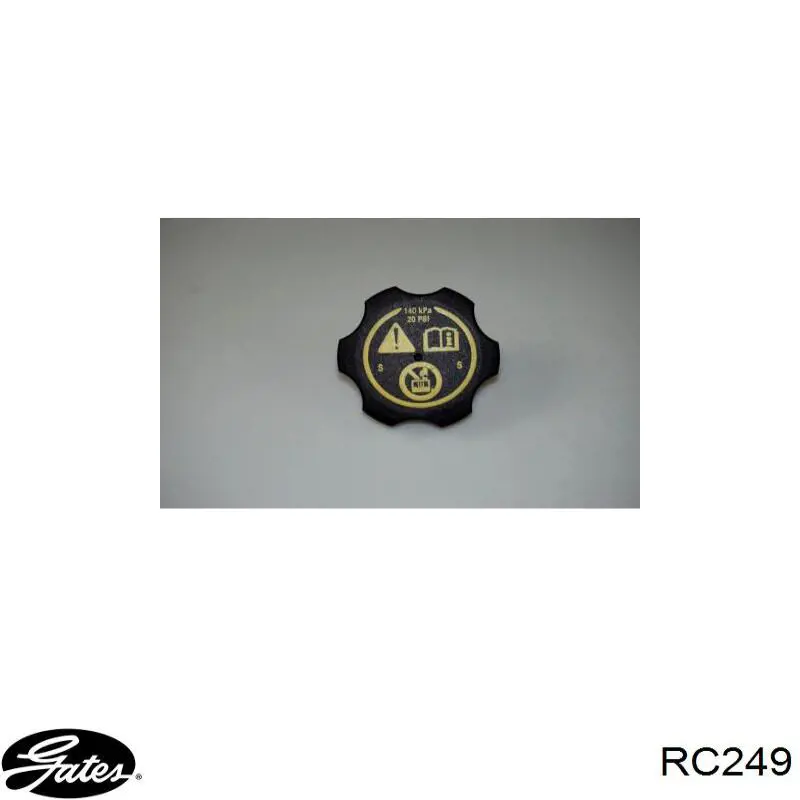 Кришка / пробка розширювального бачка Gates RC249 ціна, від 6.48 USD