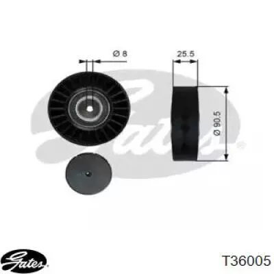 Ролик приводного ременя, паразитний BSG 90615006 ціна, від 12.63 USD