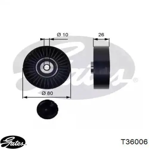 Купити 73501925 Fiat/Alfa/Lancia Ролик приводного ременя, паразитний