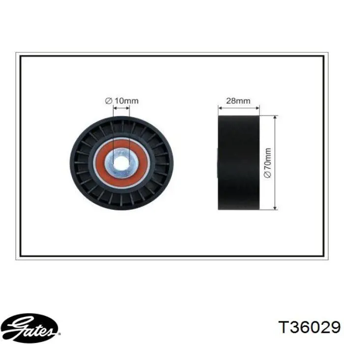 Натяжний ролик 0000575151 Peugeot/Citroen