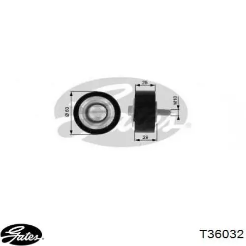 Натяжний ролик MPQ0028 Magneti Marelli