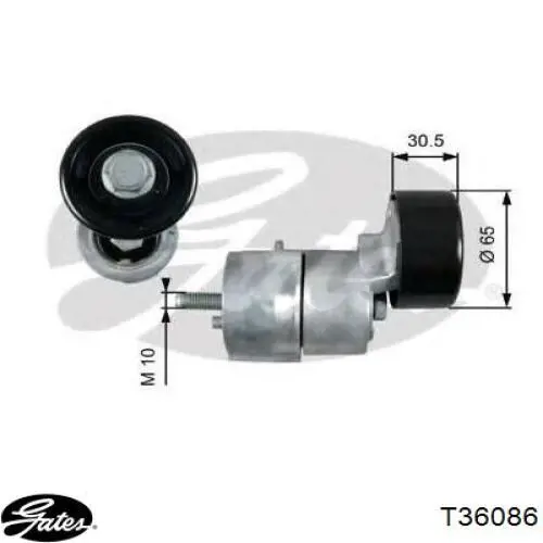 Натяжний ролик Glober 735221 ціна, від 9.19 USD