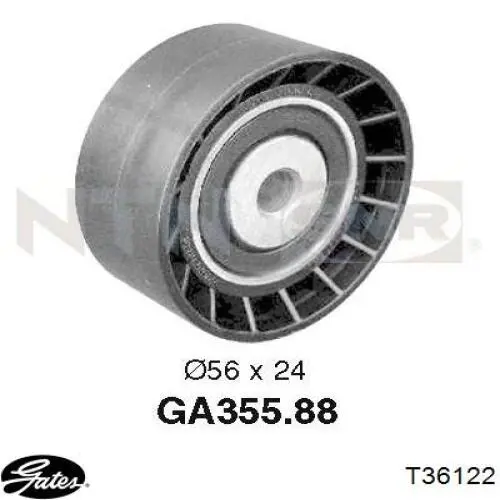 Натяжний ролик Kamoka R0175 ціна, від 15.79 USD