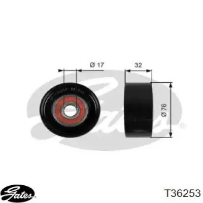 Натяжний ролик V205681 Sato Tech