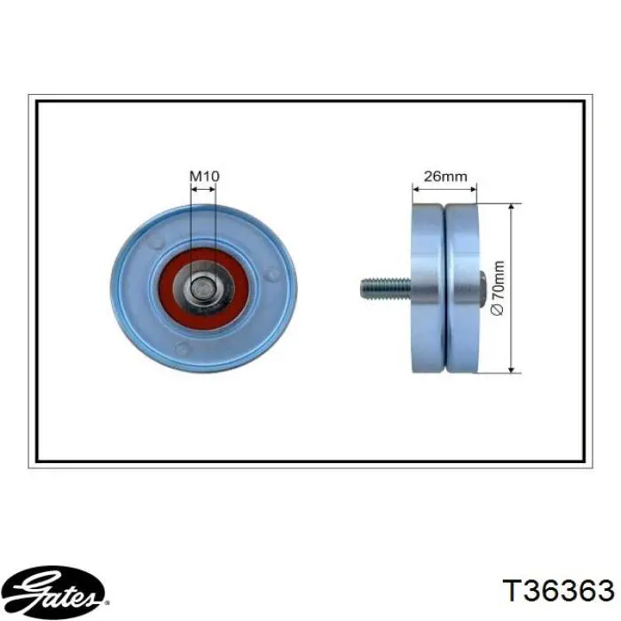 Купити MPQ0094 Magneti Marelli Натяжний ролик