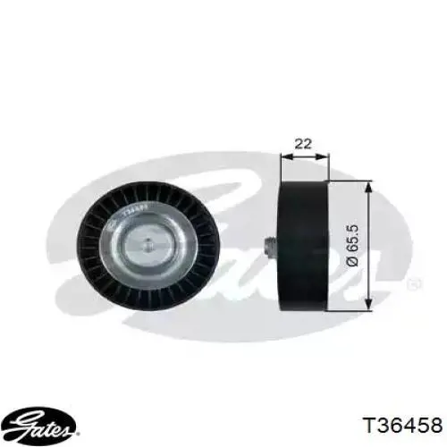 Ролик приводного ременя, паразитний NTY RNKKA003 ціна, від 16.70 USD
