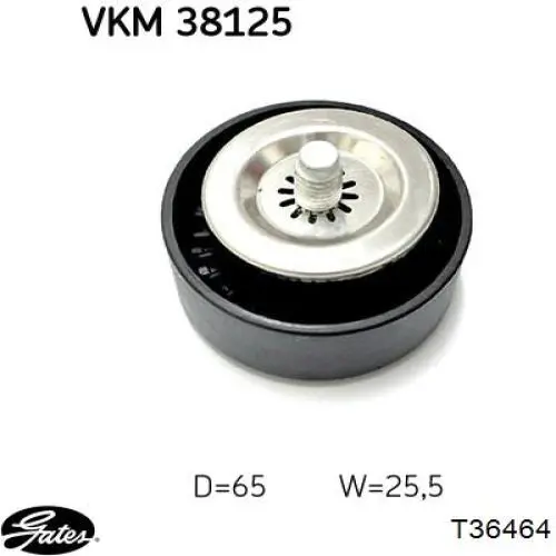 Ролик приводного ременя, паразитний Starline RSB57010 ціна, від 10.46 USD