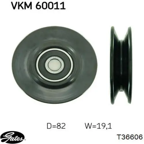 Натяжний ролик RD96208428 Rider