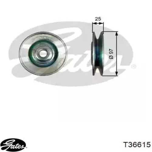Купити T36615 Gates Натяжний ролик