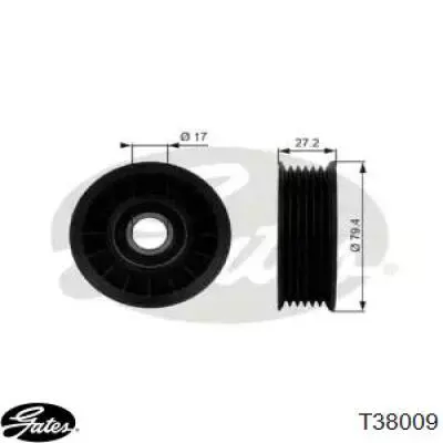 Ролик приводного ременя, паразитний T38009 Gates