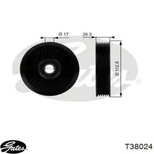 Купити 331316170068 Magneti Marelli Ролик приводного ременя, паразитний