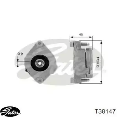 Натягувач приводного ременя T38147 Gates