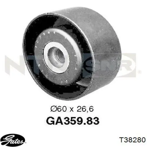 EG575147 GP Ролик натяжителя ременя агрегатів