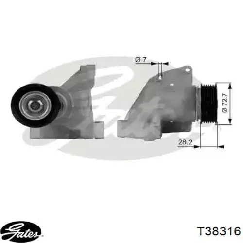 Натягувач приводного ременя Ford 98MF3C631CF ціна, від 50.28 USD