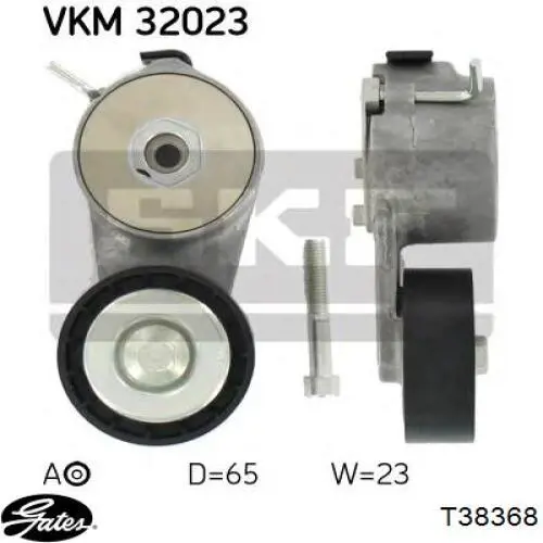 Натягувач приводного ременя BGA DC2207