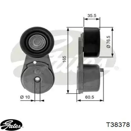 Купити TS109 Japan Parts Натягувач приводного ременя