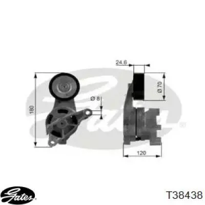 Натягувач приводного ременя 1987945809 Bosch