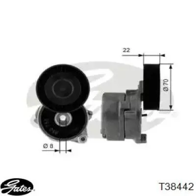 Натягувач приводного ременя PQG100190L Britpart