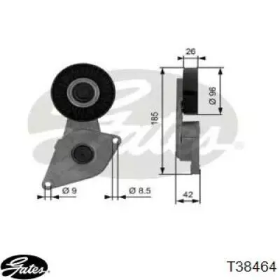 Натягувач приводного ременя Hyundai/Kia 0K9BV10770 ціна, від 9.67 USD