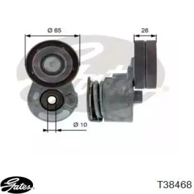 Натягувач приводного ременя Kamoka R0631 ціна, від 33.68 USD