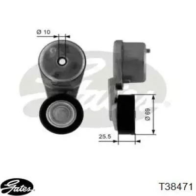 Натягувач приводного ременя T38471 Gates