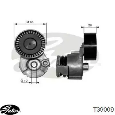 Натягувач приводного ременя V402691 Sato Tech