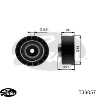 Натяжний ролик MPQ0273 Magneti Marelli