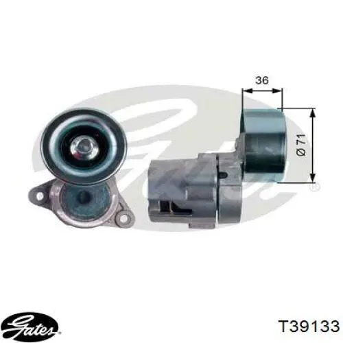 Купити RF8D15980 Mazda Натягувач приводного ременя