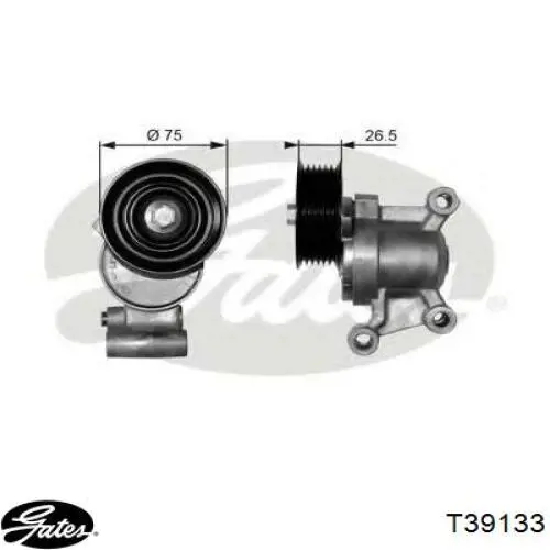 Натягувач приводного ременя Magneti Marelli MPQ1281 ціна, від 24.89 USD