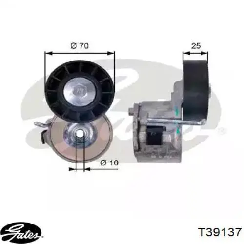 Натягувач приводного ременя GP ORK504086948 ціна, від 32.50 USD