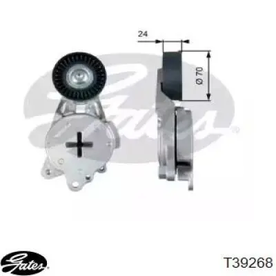 Натягувач приводного ременя Toyota 166200N010 ціна, від 39.74 USD