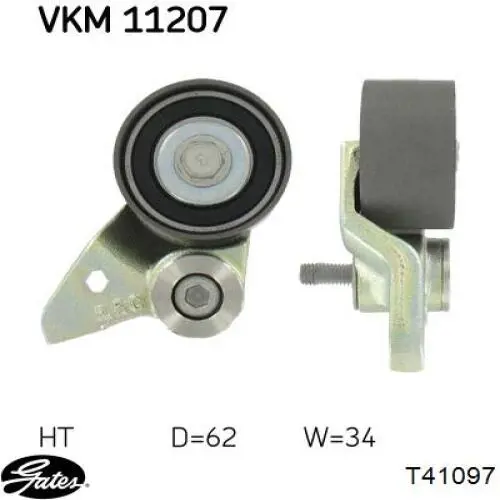R0507 Kamoka Ролик натягувач