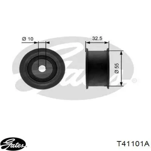 Купити T41101A Gates Ролик паразитний ГРМ