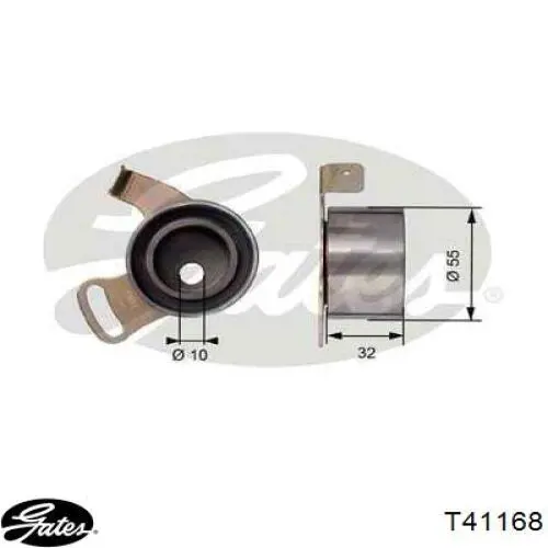 Купити T41168 Gates Натяжний ролик