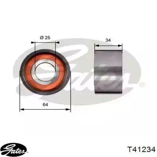 Купити 99461358 Fiat/Alfa/Lancia Натяжний ролик