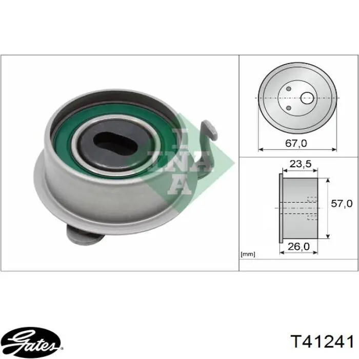 Натягувач ременя ГРМ K6126 VALEO