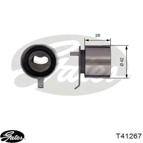 Ролик натягувача ременя ГРМ V101122 Sato Tech
