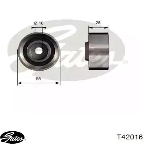 Ролик ременя ГРМ, паразитний VALEO K6125 ціна, від 11.40 USD